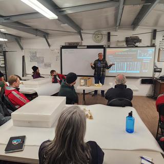 A workshop by Dr. Dave Hopwood to Cowichan Search & Rescue.