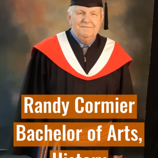 Randy Cormier, 2021 Valedictorian, Semélshun Aboriginal Grad Recognition Ceremony