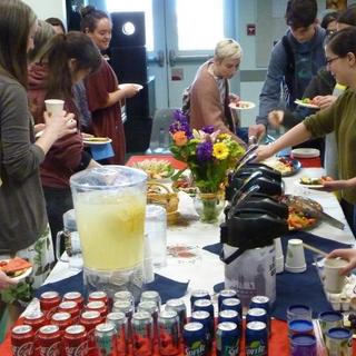 Reception time, Anthropology Forum 2018.